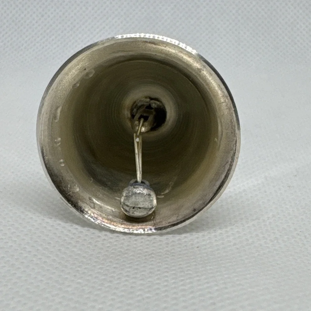 Beatrix Potter Hunca Munca Mouse Bell NE Collectors Society Pewter Silver